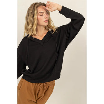 Roxy Ribbed Hoodie