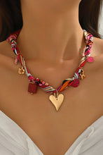 Valentines Scarf Necklace