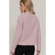 Remi Ribbed Top-PINK