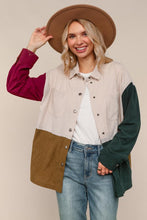 Beyond Ordinary Snap Buttoned Corduroy Shirt