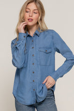 A New Story Denim Tencel Shirt