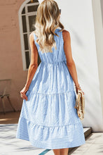 Summer Breeze Stripe Sleeveless Dress