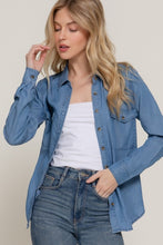 A New Story Denim Tencel Shirt
