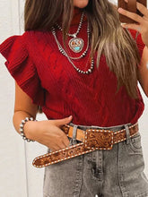 Ryan Ruffled Sweater