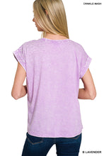 Certain Joy Lavender Mineral Wash Tee
