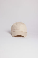 Dakota Distressed Cap-Lt. Taupe