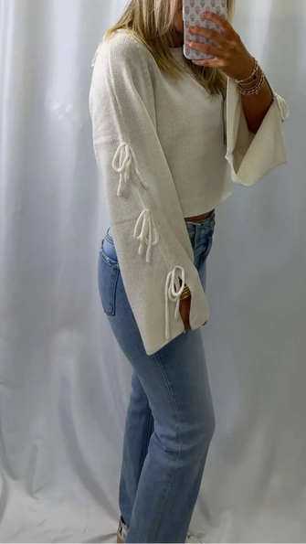 Renee Ribbon Sweater