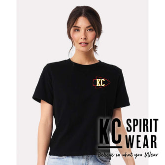 KC Arrowhead -- BELLA+CANVAS - Heavyweight Boxy Tee