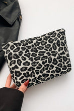 LEOPARD Travel Clutch-Black