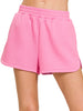 Sun's Out Candy Pink Scuba Shorts
