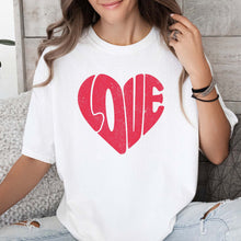 Retro Love -- Comfort Colors - Garment-Dyed Heavyweight T-Shirt