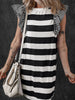 Rowan Ruffled T-Shirt Dress