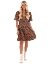 Blossoming Love Jacuard Floral Dress