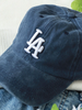 LA Embroidery Baseball Cap - Navy