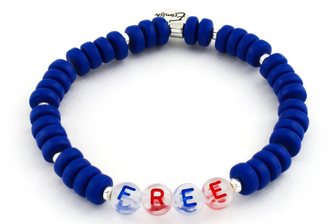 Blue Freedom Bracelet