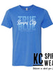 True Blue Kansas City -- BELLA+CANVAS - Jersey Tee