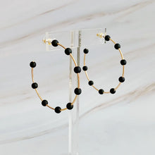 On Cloud Nine Earrings-Black