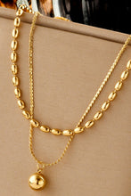 Gold Bead Necklace