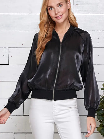 Onyx Organza Jacket