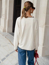Heart Sweatshirt - Cream