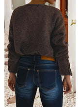 Mila Metal Button Sweater