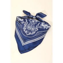 Navy Bandana Scarf
