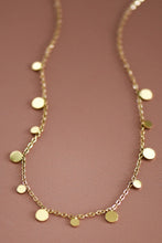 Gold Disc Necklace