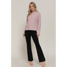 Remi Ribbed Top-PINK