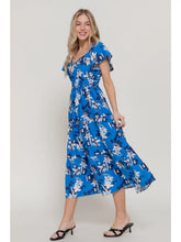 Frances Flutter Sleeve Maxi Dress