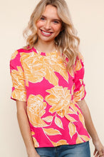 Bold Decisions Floral Knit Top