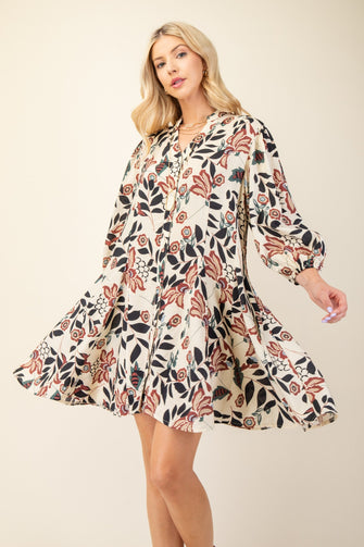 Faith Floral Dress