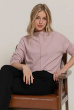 Remi Ribbed Top-PINK