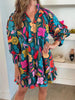 Paige Print Sleeve Mini Dress