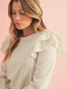 Flora Flounce Sleeve Blouse