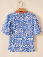Lochland Leopard Puff Sleeve Blouse