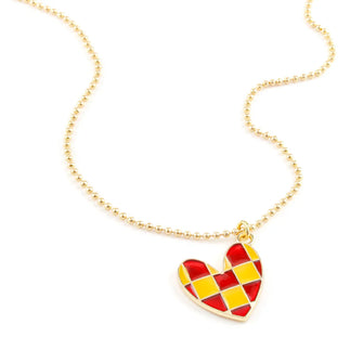 Patty Checkered Necklace-Erimish