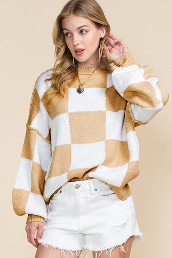 Penny Plaid Sweater