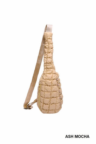 Quilted Sling Bag