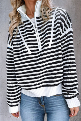 Sadie Zip Up Sweater