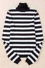 Sonora Striped Turtleneck