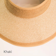 Fun in the Sun - Natural Rollable Sun Hat Visor
