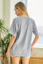 Everyday Bliss - Color Block Short Sleeve Top