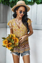 Feeling Cheerful - Floral V-Neck