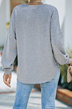 Loving Life - Gray Pullover Sweatshirt