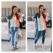 Worth My Time - Multi Color Bold Striped Top