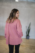 Giving My Love - Ribbed Button Down Shacket